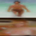 Pretty senior naked woman